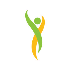 Obraz premium Healthy life logo
