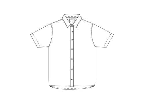 Geometral camisa.