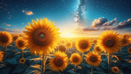 Hintergrund, Wallpaper Sonnenblume
