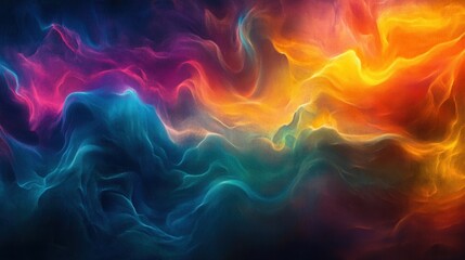 Fototapeta premium Vibrant Abstract Colors