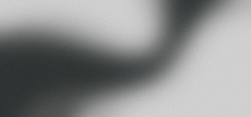 Abstract background with gray white gradient, grainy texture, grunge noise, banner design for website, copy space