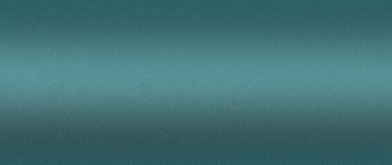 Obraz premium Abstract background with dark green gradient, graininess, grunge noise, website banner design, copy space