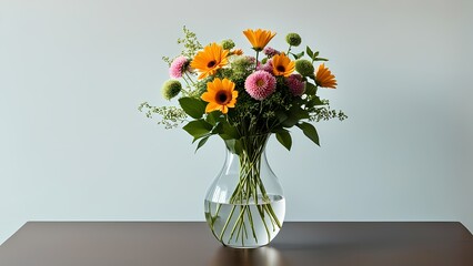 Fototapeta premium vase with flowers