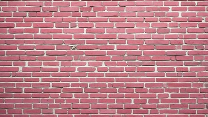 rustic pink brick wall background