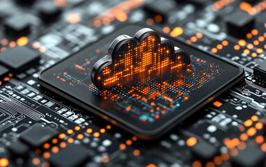 Obraz premium Cloud Computing in E-commerce: Scalable Online Shopping Solutions