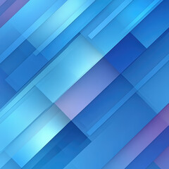 Fototapeta premium Vibrant blue abstract background featuring layered geometric shapes and gradients, creating sense of depth and movement. Ideal for presentations or digital designs