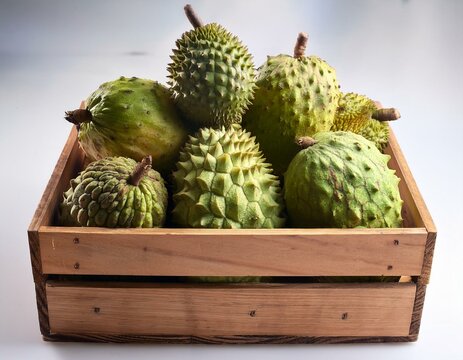Fresh soursop Wooden Box