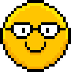 Smiling Emoji with Glasses