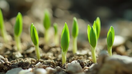 Plant sprouts