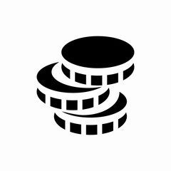 coin money icon sign vector