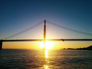 Obraz premium Outdoor Photo Scenic Bridge Ocean Landscape