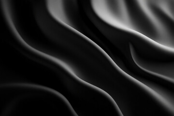 Obraz premium smooth gradient black background, wallpaper