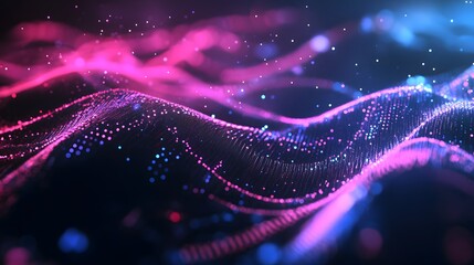 Abstract technology big data background concept.