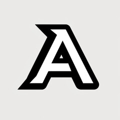 letter a in the form of a alphabet