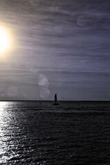 Sailing into the sunset