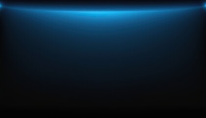Blue background. Smooth Dark blue with Black vignette Studio Banner. 11