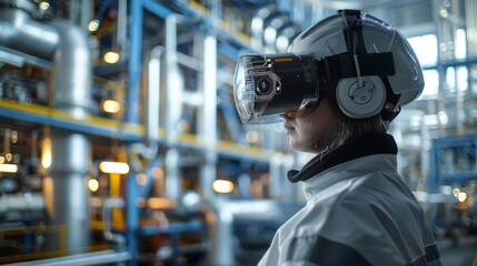 Virtual Reality Training in Chemical Plant Environment