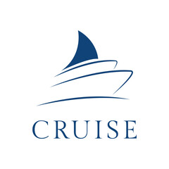 yacht logo design vector concept idea