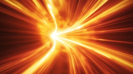 Abstract Gold and Orange Light Rays Background - Abstract Light, Abstract Design, Abstract Background, Light Effects, Abstract Art, Motion Blur, Light Rays