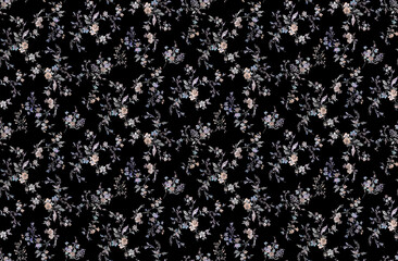 Abstract floral pattern perfect for fabrics and decoration.