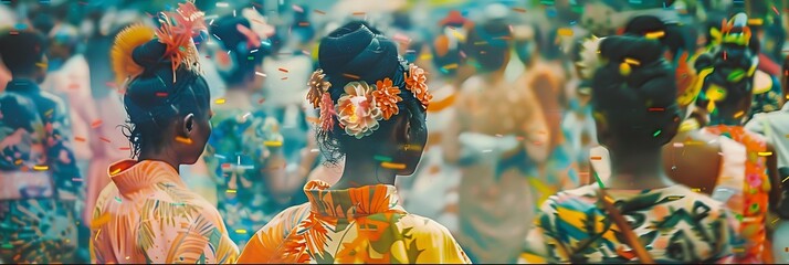 Everyday Life Different Cultures Capture universal joy of celebration culture around world colorful street parade intimate family gathering showcasing shared human experience of coming together time