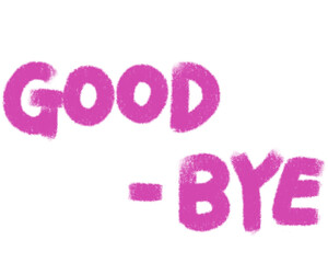GOOD-BYE