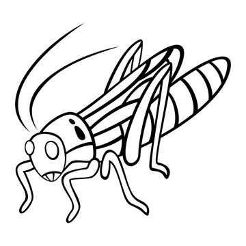 recommend clip art: 21-Locust.svg