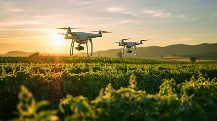 Advanced Agricultural Drones: Research, Safety, and Terrain Scanning with Real-Time Data for Smart Farmers