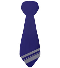 blue tie