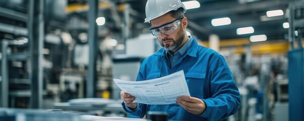 Engineer reviewing a control chart with upper and lower control limits, discussing process improvements in a factory