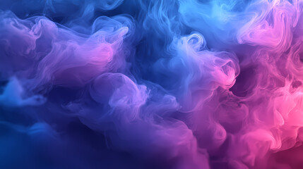Fototapeta premium Sfondo sfumato di colore viola rosa blu flusso di colori al neon sfocato, effetto texture granulosa, design banner futuristico. Sfumato. Illustration