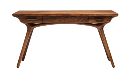 Modern Writing Desk with Clean Lines and Smooth Finish