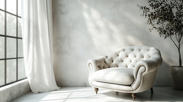 White wallpaper adorned with damask patterns adds a touch of classic elegance to any room.