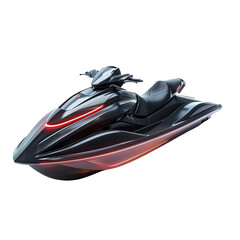 A sleek, modern jet ski with a futuristic design, perfect for high-speed water adventures and thrilling marine experiences.