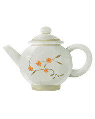 teapot isolated on white