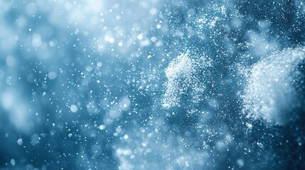 Obraz premium Abstract Blue and White Glitter Background