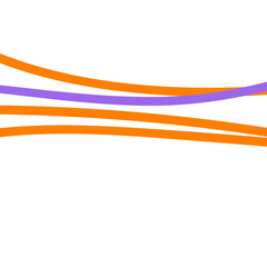Obraz premium Orange purple lines background 
