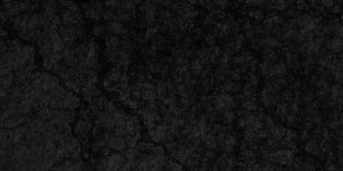 Fototapeta premium Distress rough abstract concrete dark black grunge stone vein surface marble art design. old wall grungy blackboard and chalkboard panorama dirty vintage interior smoot polished backdrop texture.
