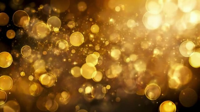 Vintage gold bokeh light abstract transition