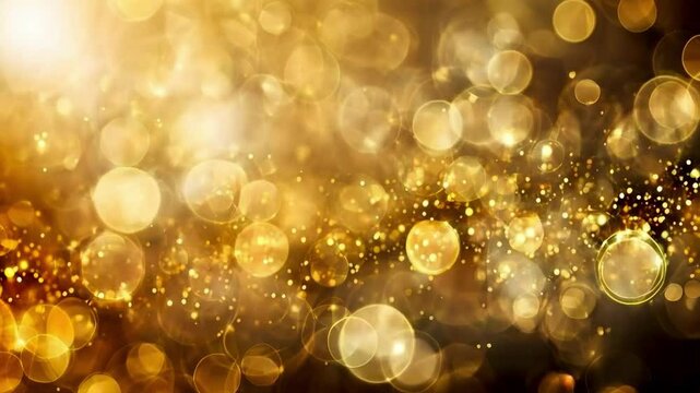 Vintage gold bokeh light abstract transition