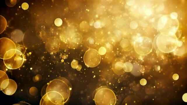 Vintage gold bokeh light abstract transition