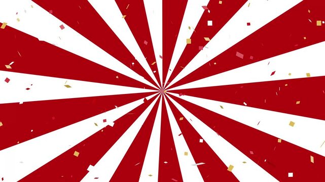 This is a luxurious background animation of confetti falling gracefully. It's perfect for decorating lottery winnings or celebrating special events.