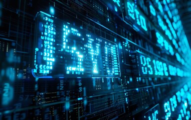 Futuristic user interface. Abstract background.