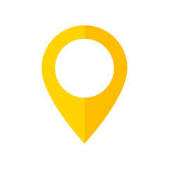 Yellow location icon
