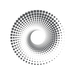 Halftone faded gradient texture. Grunge halftone grit background.
