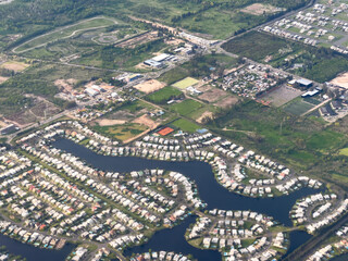 aerial view of Buenos Aires Nordelta