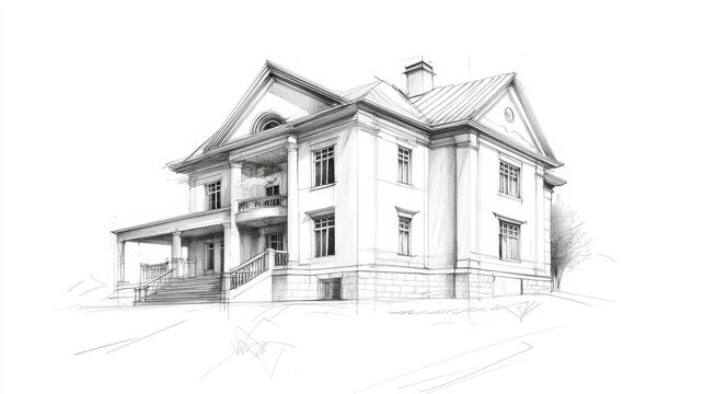 Colonial House Drawing Images – Browse 25,785 Stock Photos, Vectors ...
