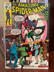 Obraz premium Seattle, WA, USA September 25, 2024 The Amazing Spiderman 91 