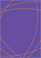 ハロウィンをイメージしたカラフルな背景イメージ