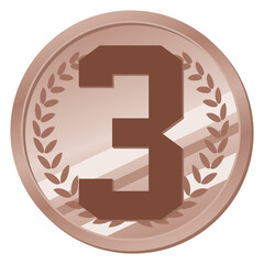 表彰メダルのイラスト